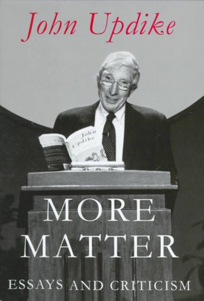 More Matter: Essays and Criticism cover