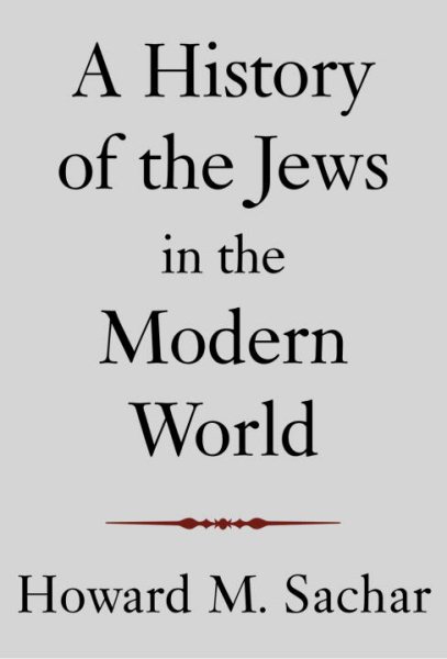 A History of the Jews in the Modern World cover