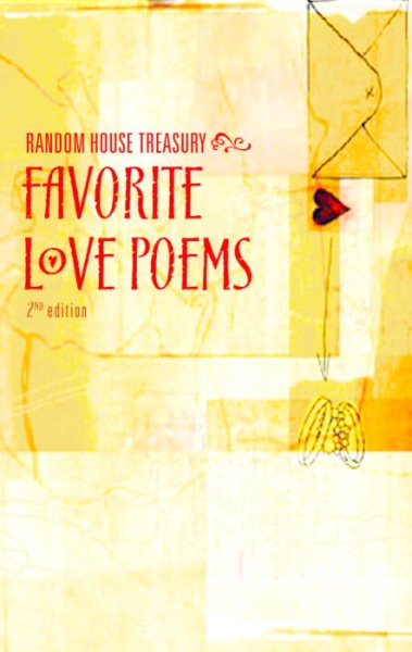 Random House Treasury of Favorite Love Poems, Second Edition cover