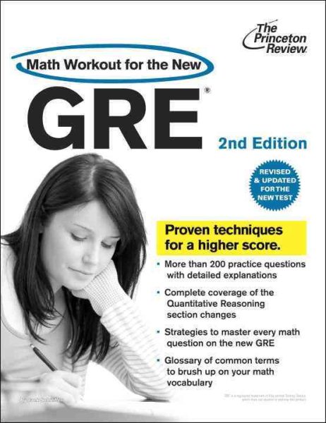 Math Workout for the New GRE, 2nd Edition (Graduate School Test Preparation) cover