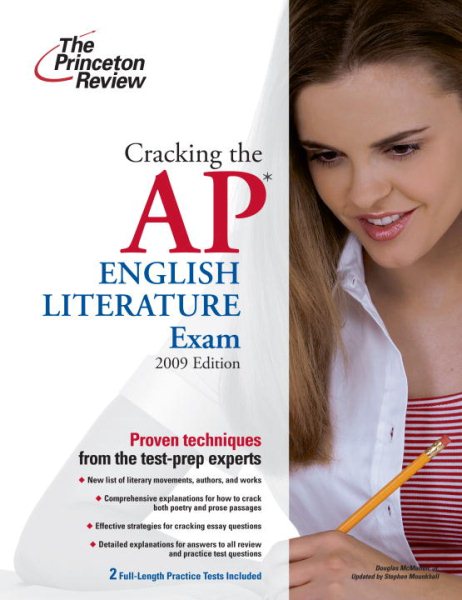 Cracking the AP English Literature & Composition Exam, 2009 Edition (College Test Preparation) cover