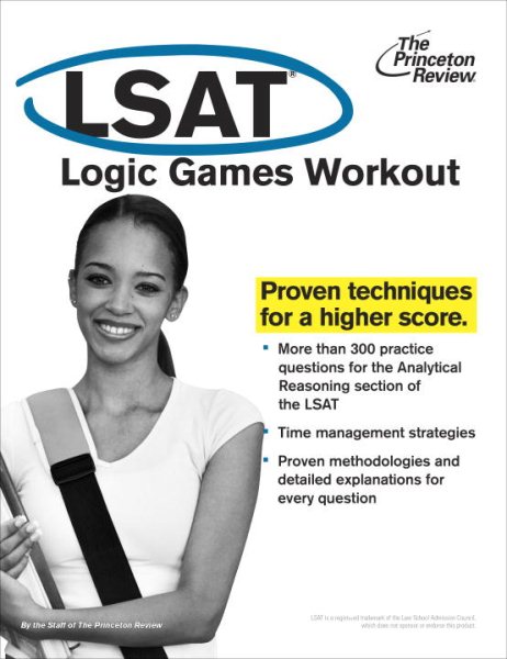 LSAT Logic Games Workout (Graduate School Test Preparation) cover