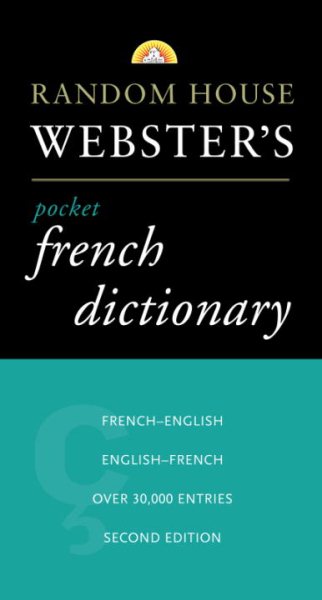 Random House Webster's Pocket French Dictionary, 2nd Edition (Best-Selling Random House Webster's Pocket Reference) cover
