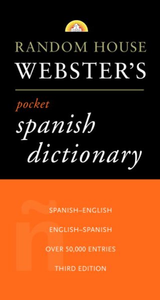 Diccionario español/inglés - inglés/español: Random House Webster's Pocket Spanish