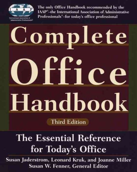 Complete Office Handbook: Third Edition cover