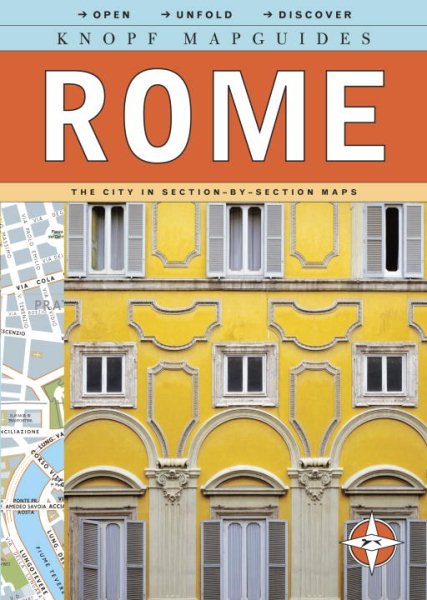 Knopf Mapguides: Rome: The City in Section-by-Section Maps cover