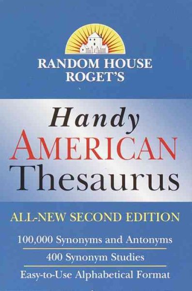 Random House Roget's Handy American Thesaurus: Second Edition cover