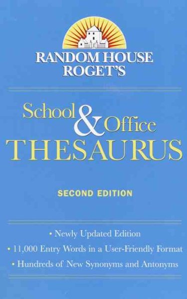 Random House Webster's School and Office Thesaurus Revised and Updated cover