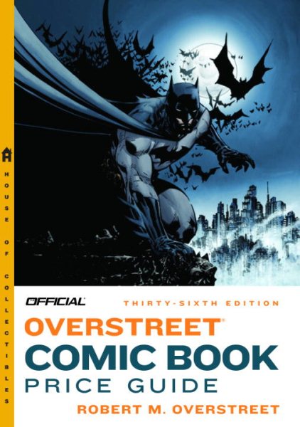 The Official Overstreet Comic Book Price Guide, 36th Edition cover
