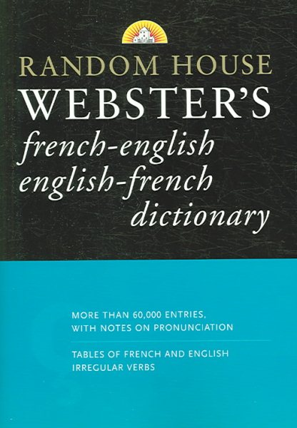 Random House Webster's French-English English-French Dictionary cover