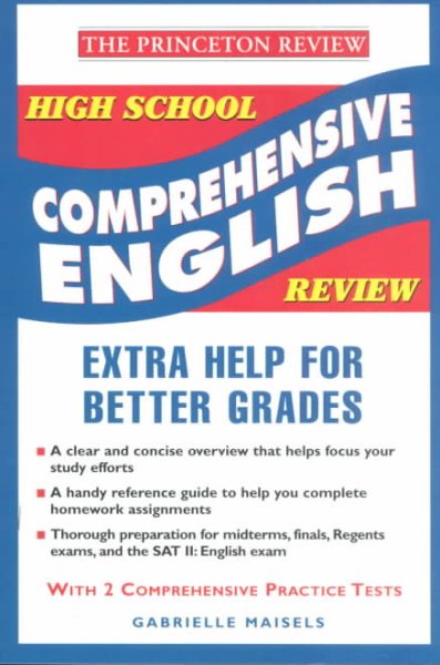 High School Comprehensive English Review (Review Smart) cover