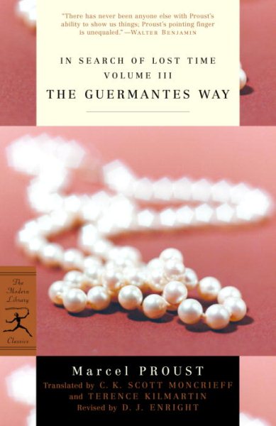 In Search of Lost Time, Vol. III: The Guermantes Way (v. 3) cover