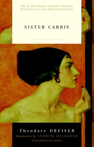 Sister Carrie (Modern Library 100 Best Novels) cover