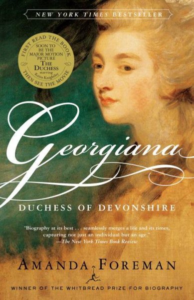 Georgiana: Duchess of Devonshire cover