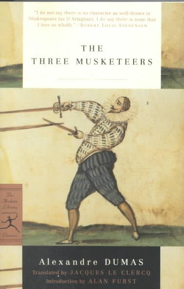 The Three Musketeers (Modern Library Classics) cover