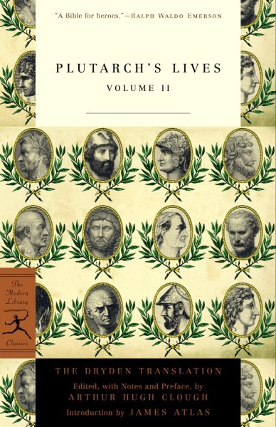 Plutarch's Lives, Volume 2 (Modern Library Classics) cover