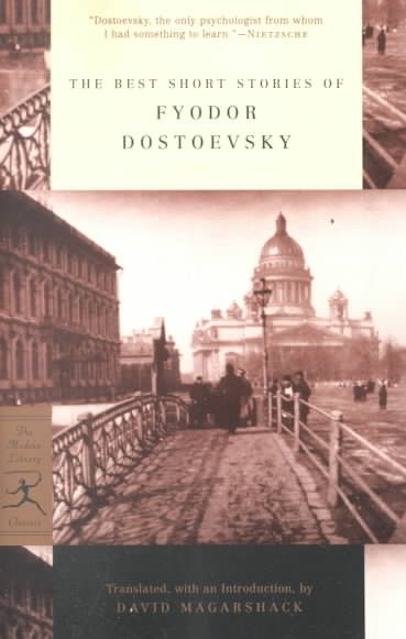 The Best Short Stories of Fyodor Dostoevsky (Modern Library) cover