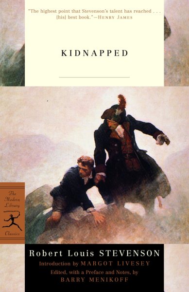 Kidnapped: or, The Lad with the Silver Button (Modern Library Classics) cover