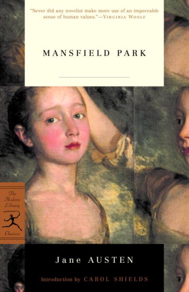 Mansfield Park (Modern Library Classics) cover