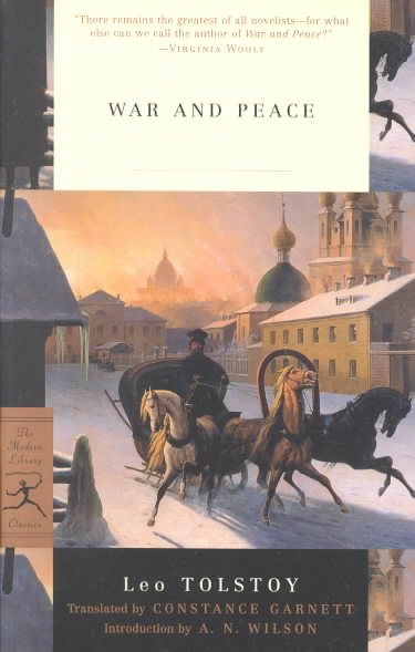 War and Peace (Modern Library Classics) cover