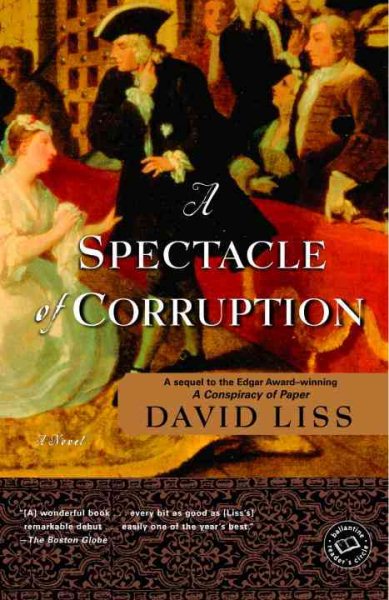 A Spectacle of Corruption: A Novel (Benjamin Weaver) cover