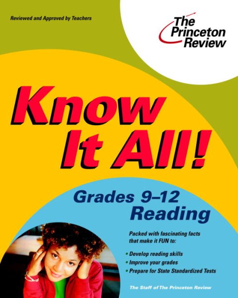 Know It All! Grades 9-12 Reading (K-12 Study Aids)