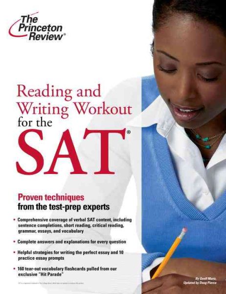 Reading and Writing Workout for the SAT (College Test Preparation) cover
