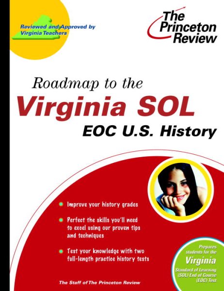 Roadmap to the Virginia SOL: EOC Virginia and United States History (State Test Preparation Guides) cover
