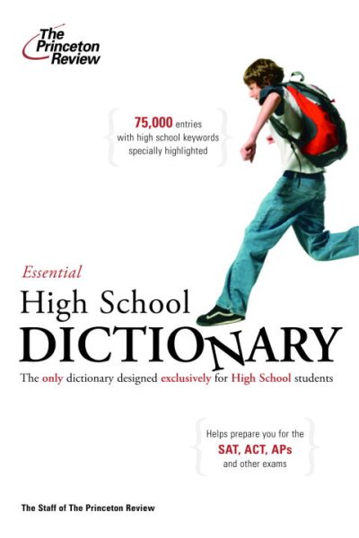 The Essential High School Dictionary (K-12 Study Aids) cover
