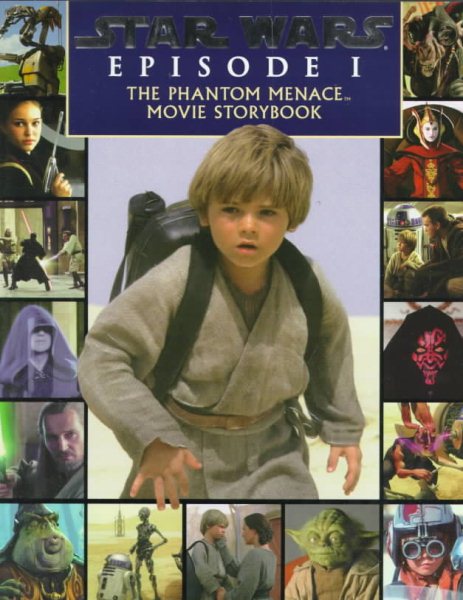 Star Wars Episode 1 : The Phantom Menace Movie Storybook cover