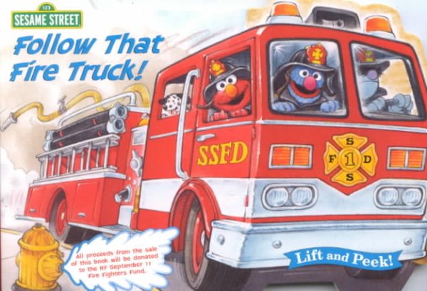 Follow that Fire Truck! (Let's Go Lift-and-Peek) cover