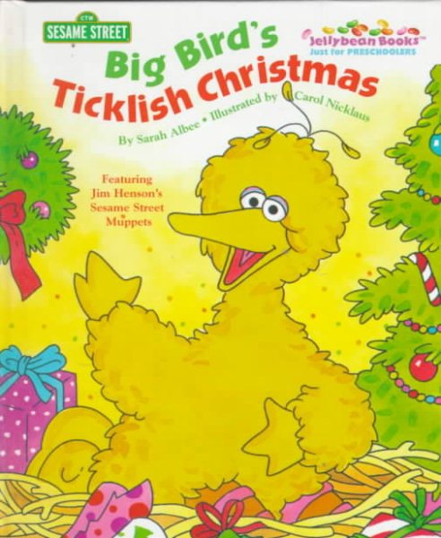 Big Bird's Ticklish Christmas (Jellybean Books(R)) cover