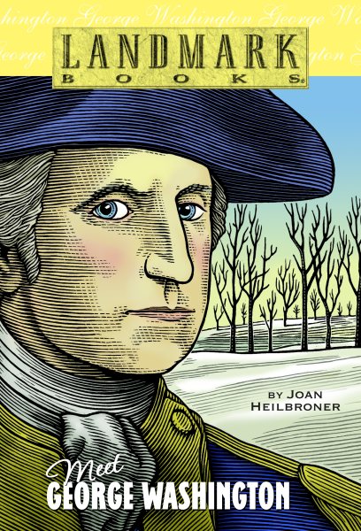 Meet George Washington (Landmark Books) cover