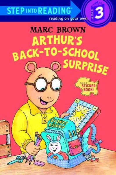 Arthur's Back to School Surprise (Step-Into-Reading, Step 3) cover