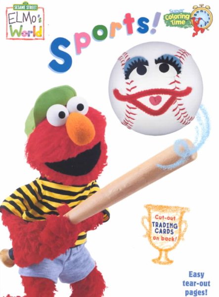 Elmo's World: Sports! (Super Coloring Time) cover