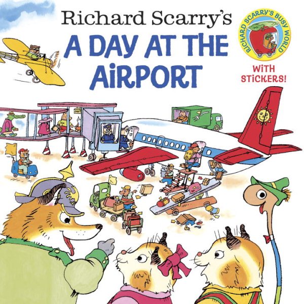 Richard Scarry's A Day at the Airport (Pictureback(R)) cover