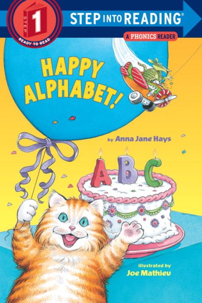 Happy Alphabet! A Phonics Reader (Step-Into-Reading, Step 1) cover