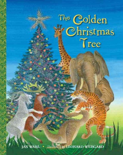 The Golden Christmas Tree (Big Little Golden Book) cover