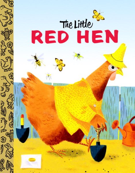 The Little Red Hen (Little Golden Treasures) cover