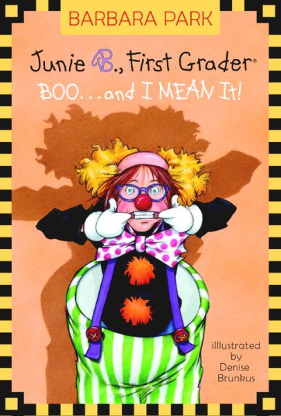 Boo.. and I Mean It! (Junie B., First Grader) (A Stepping Stone Book(TM)) cover