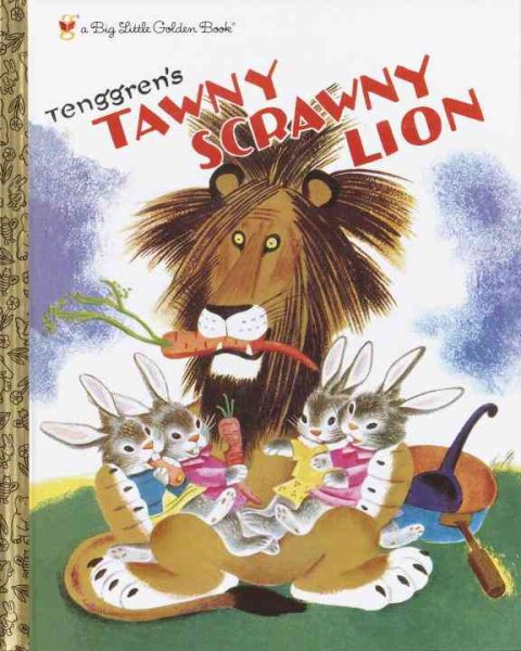 Tawny Scrawny Lion (Big Little Golden Book) cover