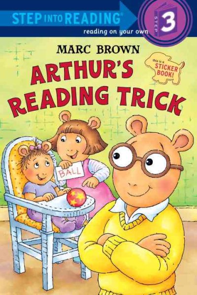 Arthur's Reading Trick (Step into Reading) cover