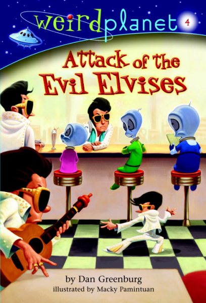 Weird Planet #4: Attack of the Evil Elvises (A Stepping Stone Book(TM)) cover