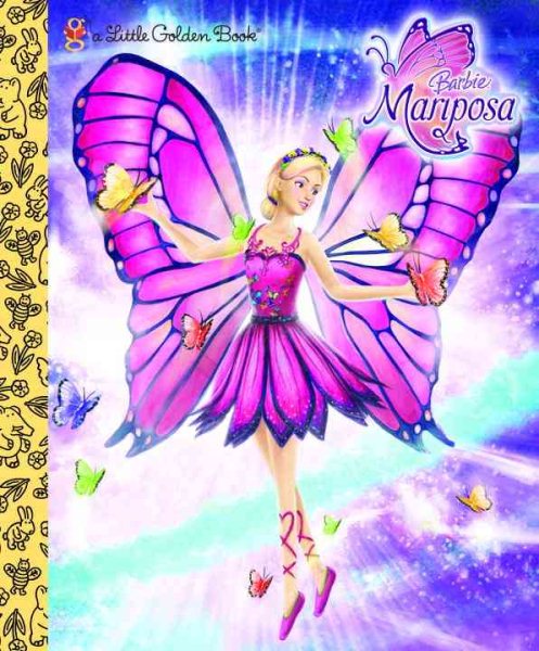 Barbie: Mariposa (Barbie) (Little Golden Book) cover