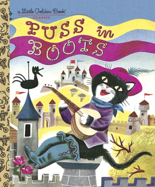 Puss in Boots (Little Golden Book) cover