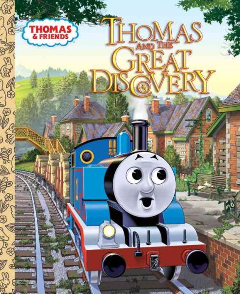 Thomas and the Great Discovery (Thomas & Friends) (Little Golden Book) cover