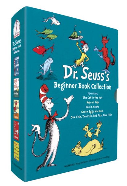 Dr. Seuss's Beginner Book Collection (Cat in the Hat, One Fish Two Fish, Green Eggs and Ham, Hop on Pop, Fox in Socks) cover