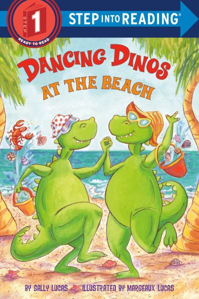 Dancing Dinos at the Beach (Step into Reading) cover