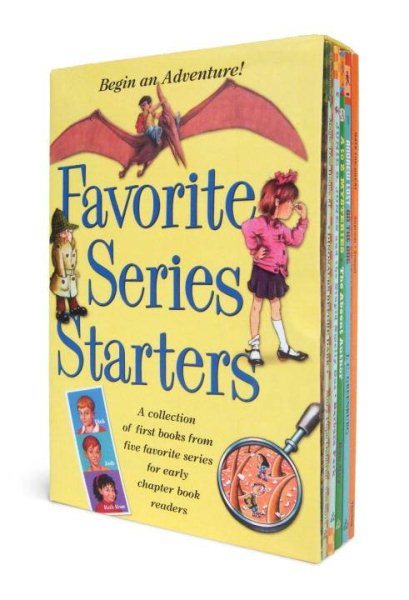 Favorite Series Starters Boxed Set: A collection of first books from five favorite series for early chapter book readers (Magic Tree House (R)) cover