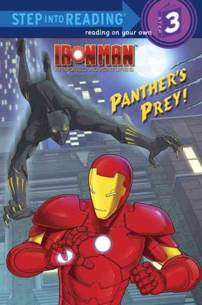 Panther's Prey! (Marvel: Iron Man) (Step into Reading) cover